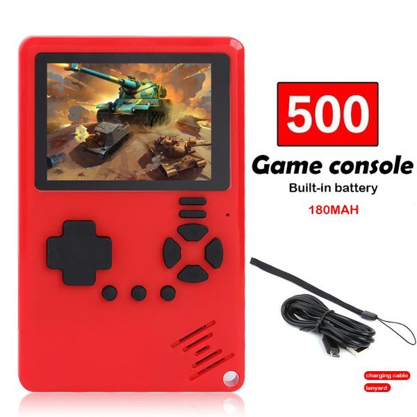 

2,4-дюймовый tft 500 в 1 handheld видеоигры игрок ретро портативный мини портативный игровой консоли retro mini игровой консоли