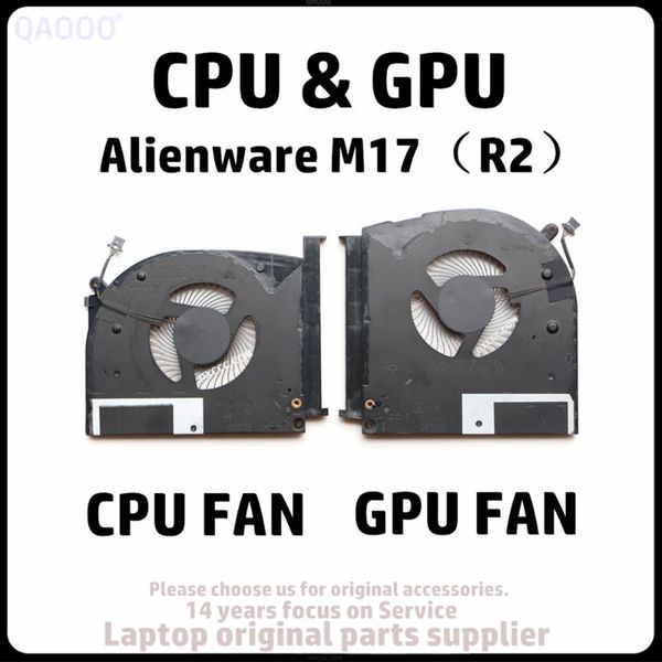 

lapreplacement part for alienware m17 (r2) cpu & gpu cooling fan