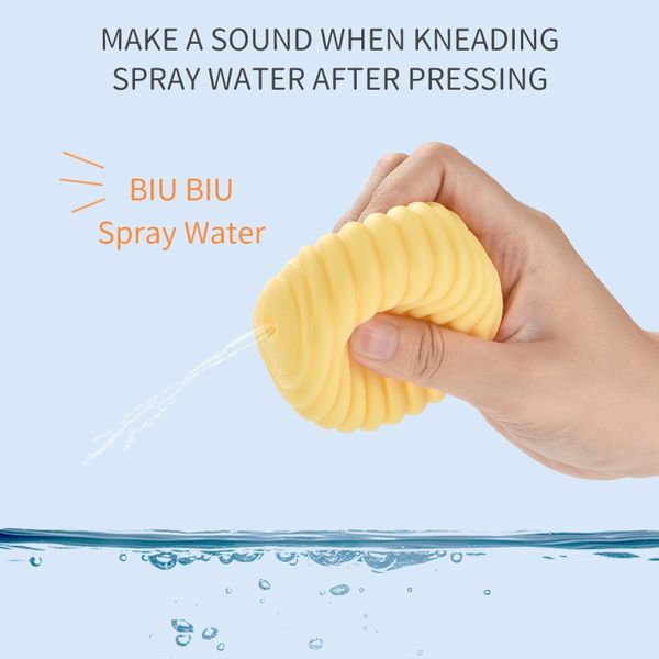 

baby bath toy ball soft rubber colorful bathe ball children fun bathe toys cute baby gift