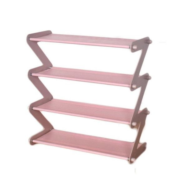 

metal bookcase shoe multi-layer storage assembly organizer diy bookcases shelving furniture storage holders racks shoes multi layer simple