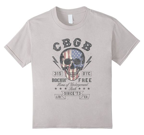 

2019 new summer tee shirt cbgb - rockin' t-shirt cool t-shirt
