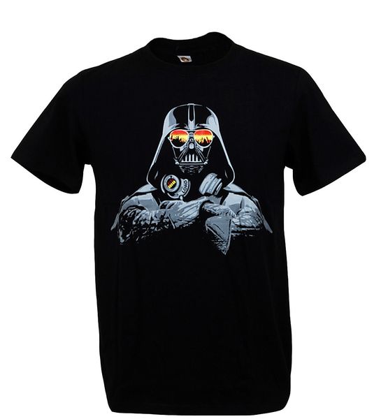

print tees short sleeve o-neck darth vader master dj disco anakin music punk rock love jedi graphic man t-shirt men summer style