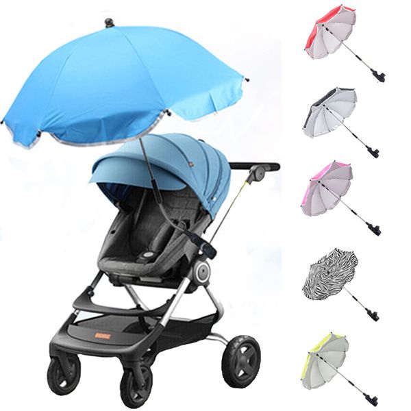 

baby sun umbrella parasol pushchairs pram strollers accessories multifunction adjustable kids shade canopy covers shade umbrella