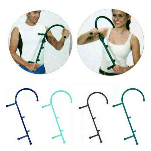 

trigger point neck muscle self-pressure stick trigger point massage stick back hook massager muscle stimulator