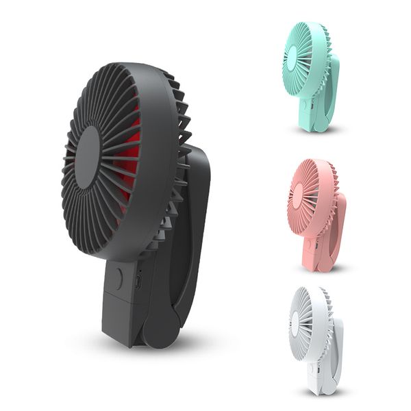 

4000mah portable cooling mini usb fan 4 speeds 360 degree all-round rotation rechargeable air fan usb charging deskclip
