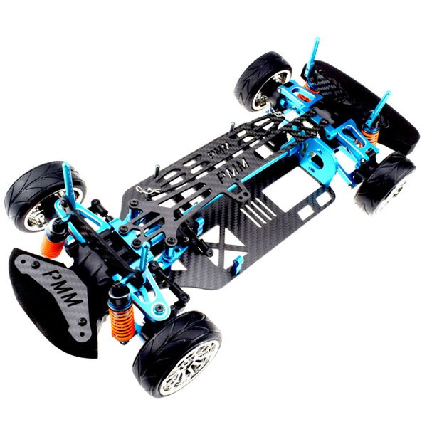

aluminium alloy & carbon shaft drive 1/10 4wd touring car frame kit for tamiya0101e car