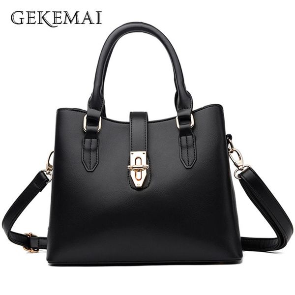 

luxury metal lock handbag women designer simple all-match quality leather shoulder bag lady elegant travel crossbody bag bolsa