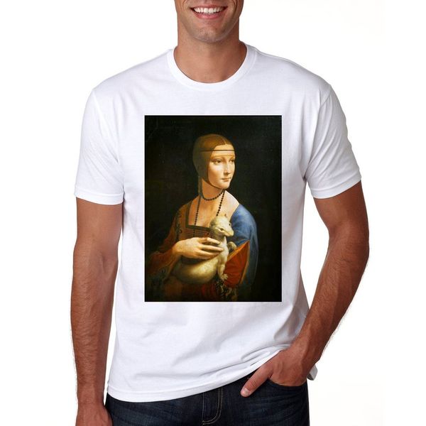 

lady mit einer ermine von leonardo da vinci tshirt tank lange armel v ausschnitt crew pullover hoodie