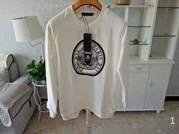 

2020 new hoodies men women pullover sweater fashion spring autumn hoodie with print mens clothes size s to xl, White;black