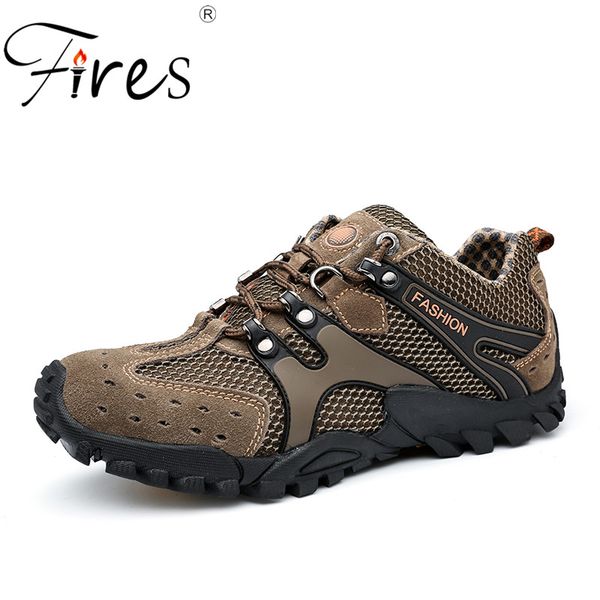 

fires men sport shoes outdoor climbing shoes soft comfortable outdoor zapatos hombres man's hiking