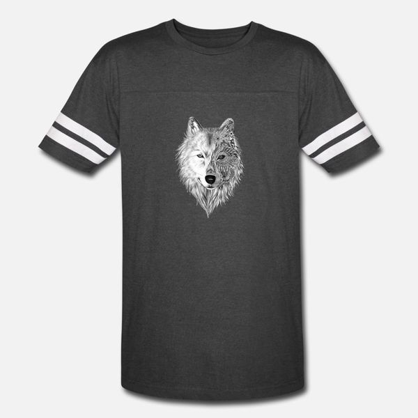

wolf t shirt men custom short sleeve s-xxxl letters fit comfortable spring autumn outfit shirt