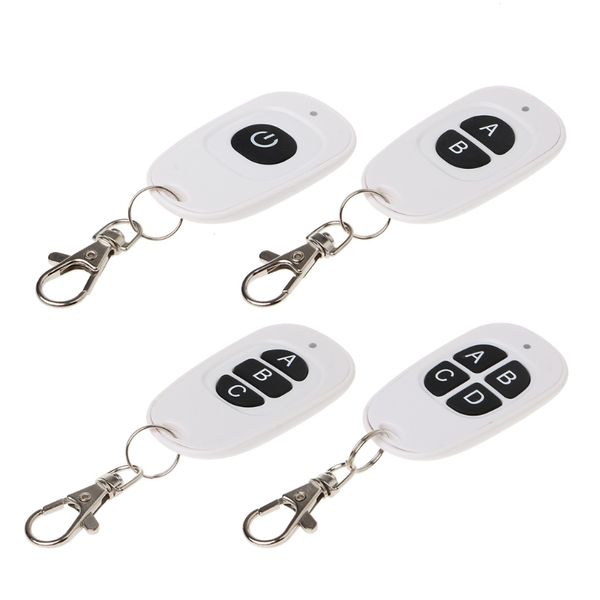 

remote controlers 1ch 2ch 3ch 4ch rf wireless control 1-4 button transmitter 433 mhz ev1527