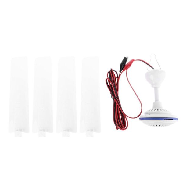 

12v 24v household mute ceiling canopy fan hanging camping tent hanger fan for outdoor hiking barbecue home dormitory bed u1je