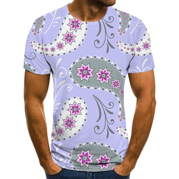 

2020summer short sleeved men vertigo hypnotic colorful printing camiseta masculina 3d print shirts hentai oversized horror men clothing
