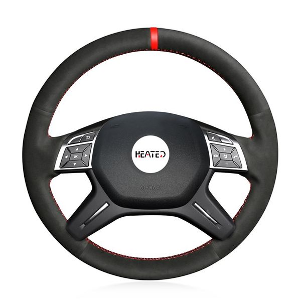 

braiding cover for steering wheel cover for gl350 ml350 hand sewing steering wheel wrap car