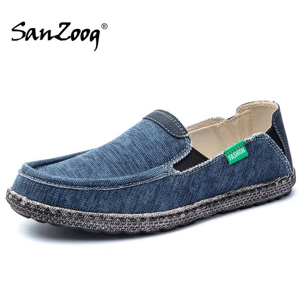 

summer slip-on breathable canvas shoes men casual alpargatas hombre espadrilles alpargata 2020 deck shoes flat denim big size 13, Black