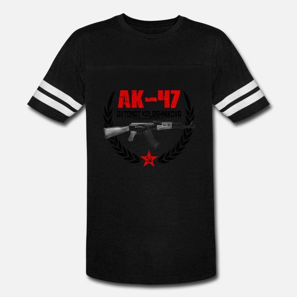 

ak 47 avtomat kalashnikova t shirt men printed short sleeve size s-3xl unique anti-wrinkle humor summer kawaii shirt