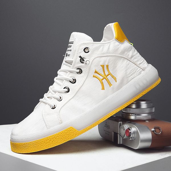 

классический мужчины большой бал чуны кроссовки открытый ny кроссовки дышащий lace-up chaussure профессиональный холст обувь