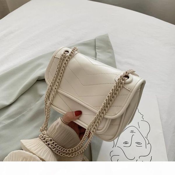 

fashion women chain handbags lady plain shoulder bags crossbody totes causal bag
