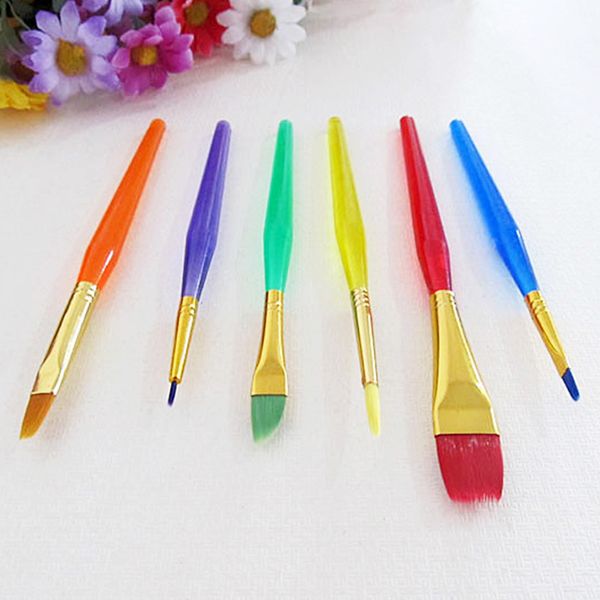 

6pcs/set fondant cake decorating painting brush sugar craft diy tool