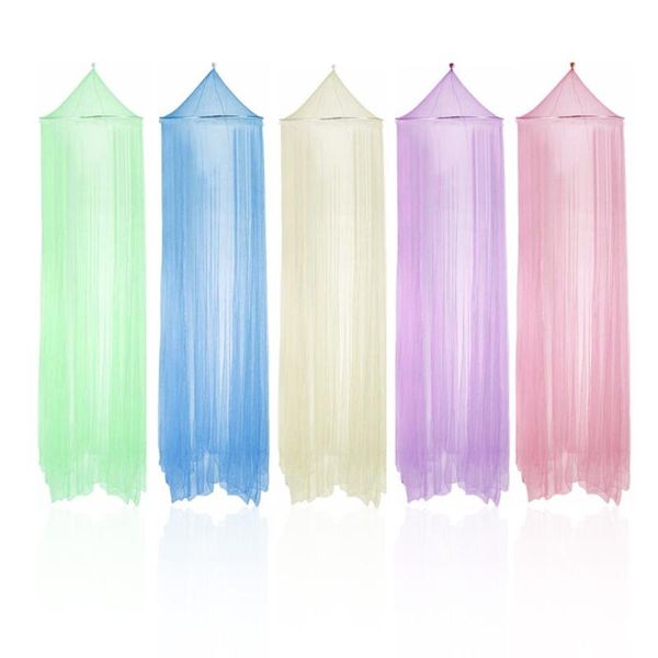 

2020 1pc beautiful worldwide elegant round lace bed canopy netting curtain dome mosquito net