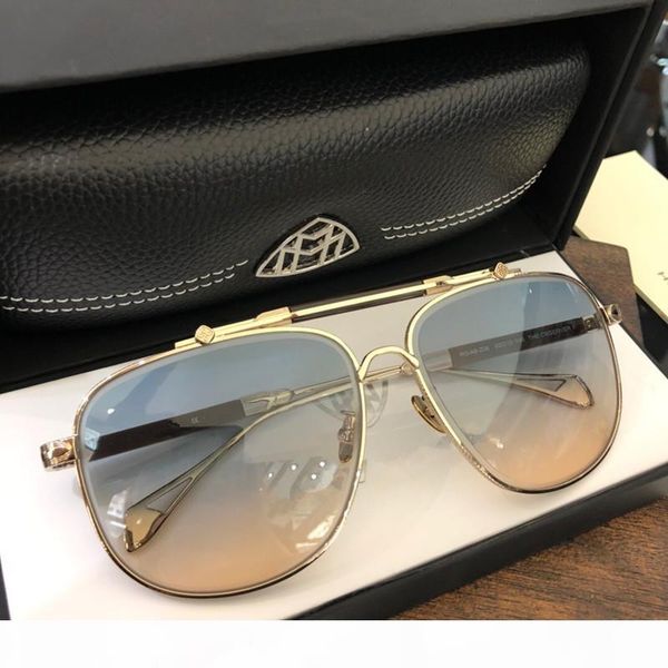 

k gold men eyewear car designer glasses square titanium frame quantity outdoor uv400 sunglasses the observer 2 quality, White;black