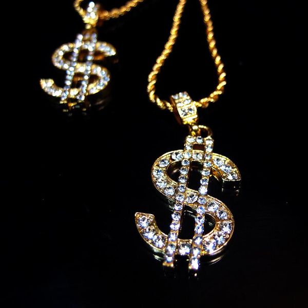 

jewelry hip hop jewelry necklace dollars pendant necklace punk style fashion of shipping, Silver