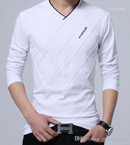 

sleeved casual fashion comfortable sweater mens v-neck sweaters spring autumn winter clothing long, White;black
