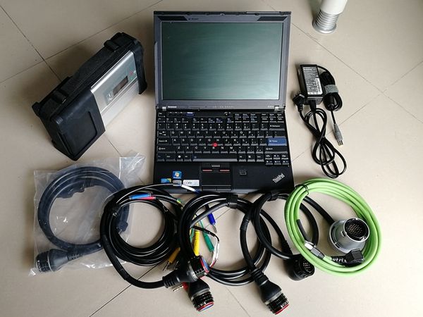 

super mb sd c5 with lapx201 diagnostic pc (8gb, ) installed with mb star c5 hdd software 2020.09v ready to work
