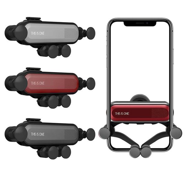 

cgjxs gravity car phone holder anti -slip no noise cell phone car mount compatible with universal phones