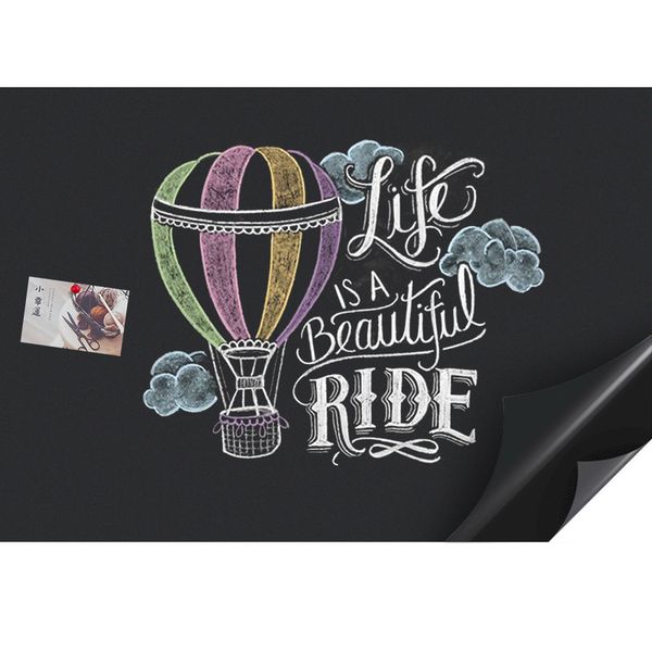 

blackboardcreative novelty 45x200cm chalk board blackboard vinyl draw chalkboard learning office notice school office supplies c