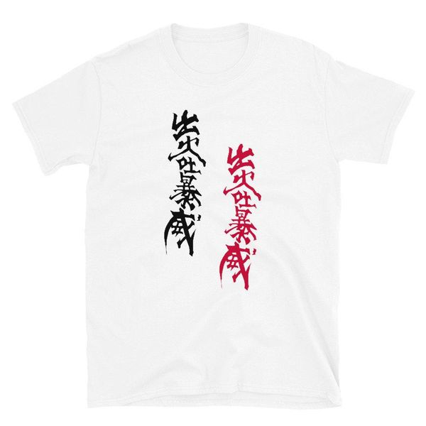

david bowie yamamoto japanische kanji charaktere wei cape kurzarm t shirt