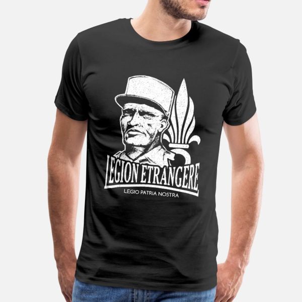 

legion etrangere paratrooper french foreign legio t shirt men knitted short sleeve s-3xl normal loose comfortable spring original shirt