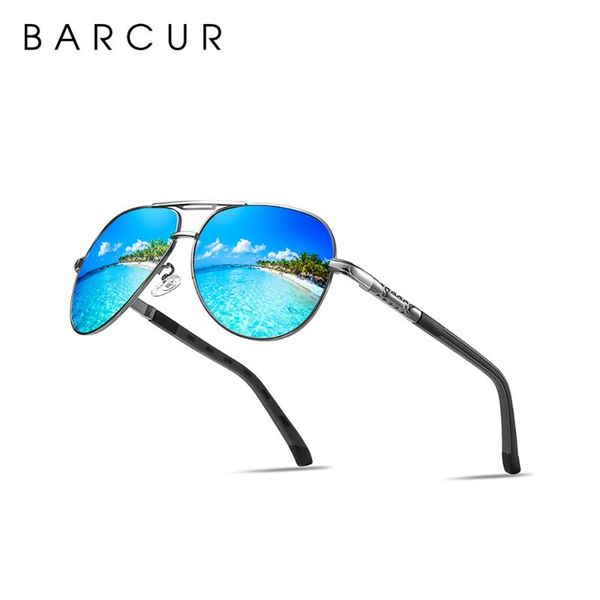 

barcur brand original men sunglasses polarized sun glasses male mirror glasses oculos male eyewear accessories, White;black