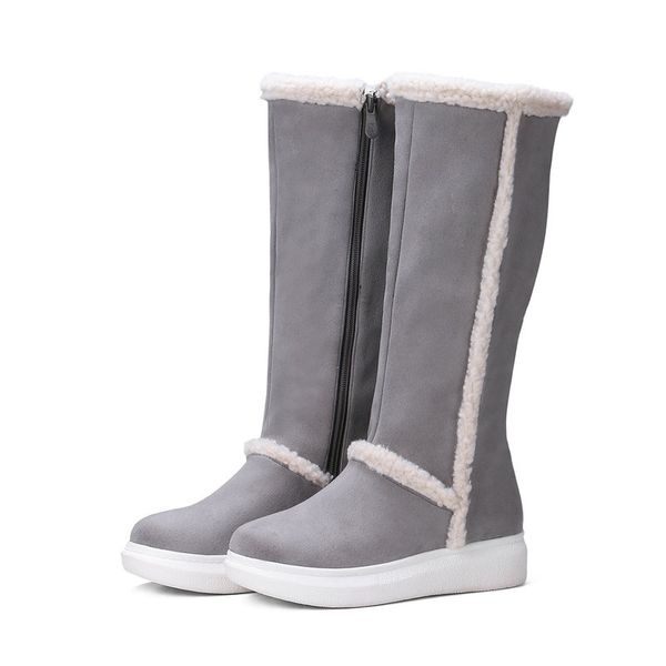

russian boots for women to keep warm in winter 2020 new style, Black