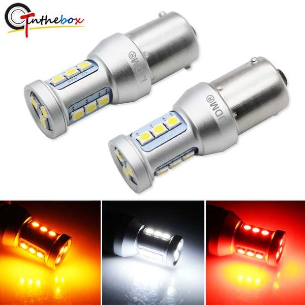 

gtinthebox p21w led 1156 ba15s 7506 led bulbs car lights turn signal reverse brake light r5w 3030 leds 12v automobiles lamp