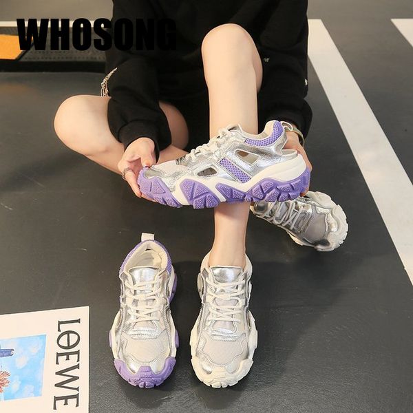 

women sandals woman casual shoes sport shoes ladies mesh brand sandals female silver soft zapatos de mujer trainers new, Black