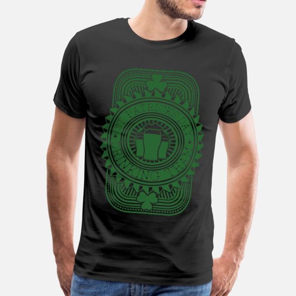 

st patrick s day drinking team t shirt men customized tee shirt plus size 3xl outfit cute casual spring autumn outfit shirt