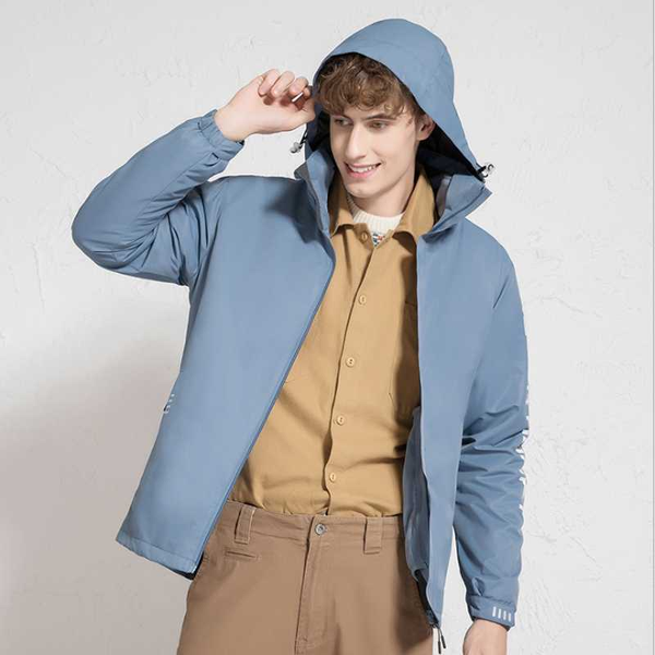 

2020 men new winter 3 in 1 waterproof breathable detachable hiking camp fish trekking climb ski jackets m-4xl chest 134cm coat, Blue;black