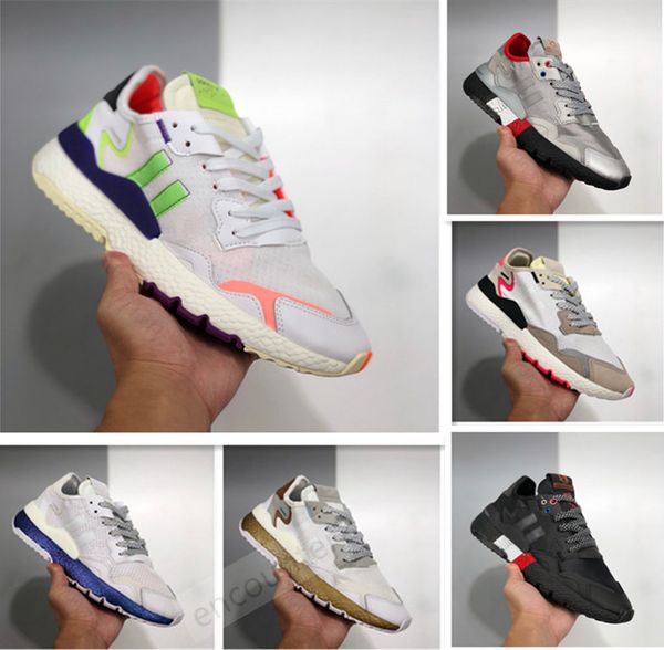 

new 3m nite static sneakers men reflective jogger women running shoes core black carbon black grey size 5-11