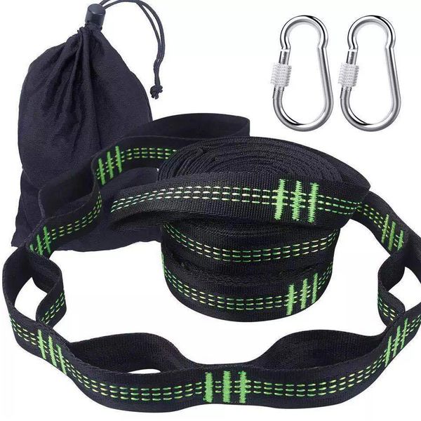 

hammock strap outdoor storage bag adjustable loops durable with climbing buckle
