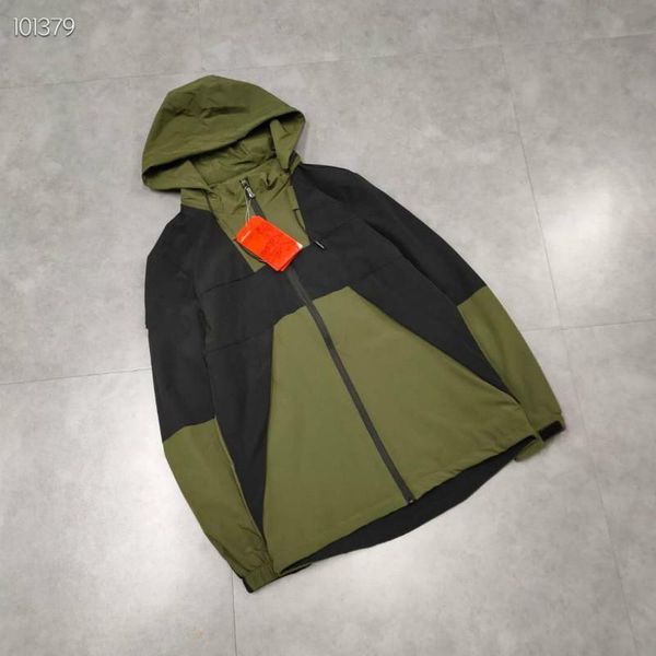 

2020 spring and autumn hooded jacket jacket men's casual street slim windbreaker jacket authentic men's clothing 1890, Black;brown