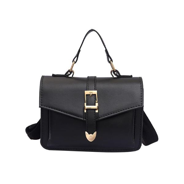 

japan and korean style women small bag tide korean version simple wild messenger shoulder bag flap pocket soft handle 2020#7