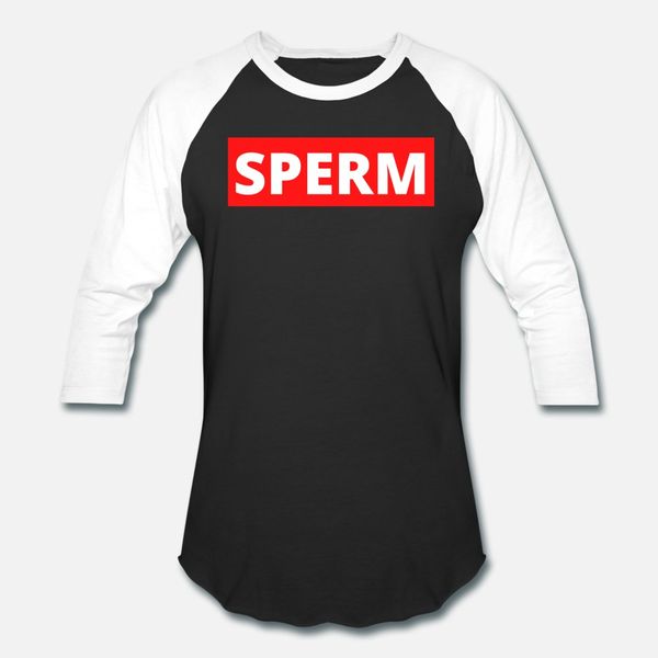 

sperm t shirt men customized cotton s-xxxl cool fit casual summer style letter shirt
