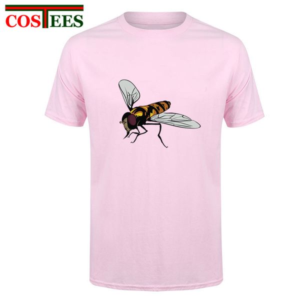 

100% хлопок мужчину насекомые уродливых мух т рубашки случайные мужские шеи печатной короткий рукав футболка gentleman майка экипаж тройник