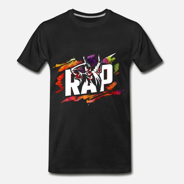 

rap t shirt men customize short sleeve o neck leisure fitness basic summer style formal shirt