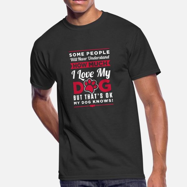 

i love my dog t shirt men printed cotton euro size s-3xl formal anti-wrinkle new style spring pattern shirt
