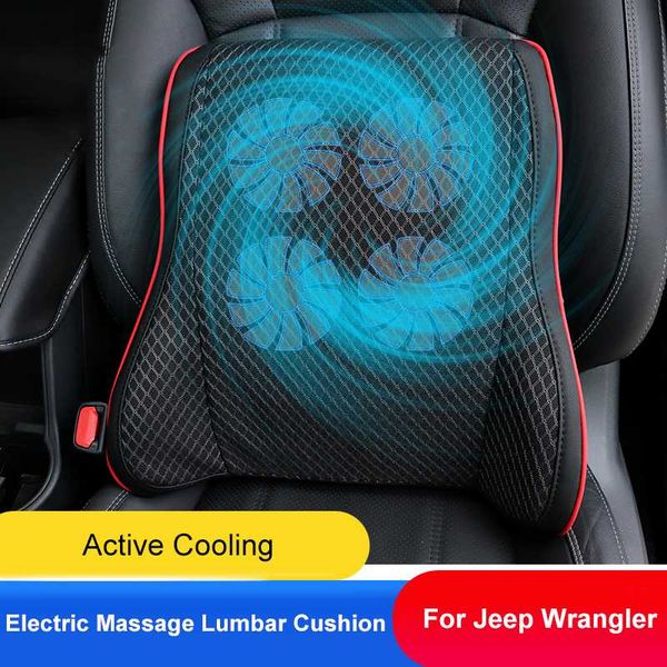 

qhcp car electric seat massage waist support comfortable cigarette lighter household plug fits for wrangler jl jk 2007-2020