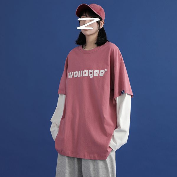 

fall 2020 new men's and women's long sleeve t-shirt loose t-shirt sweater hoodie, Black