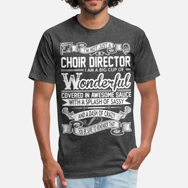 

choir director big cup wonderful sauce sassy crazy t shirt men print cotton round collar unique sunlight new fashion summer style shirt